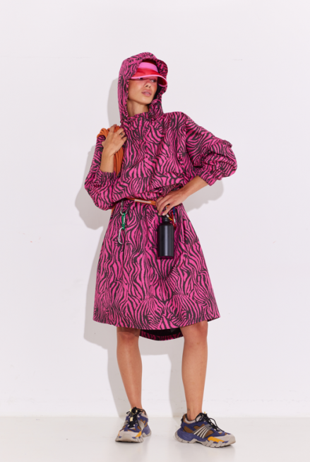 NMSKY L/S PRINTED RAINPONCHO