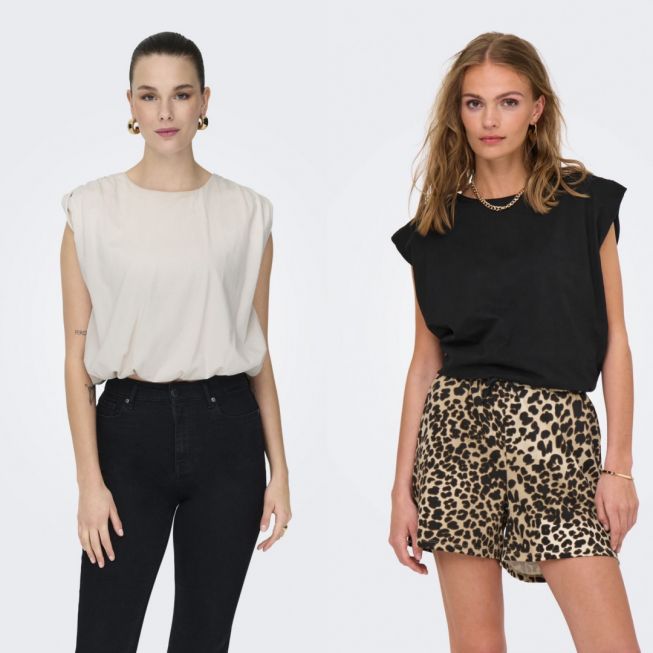 JDYMARA S/L BUBBLE TOP JRS