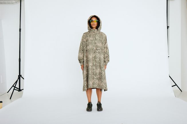NMSKY L/S PRINTED RAINPONCHO
