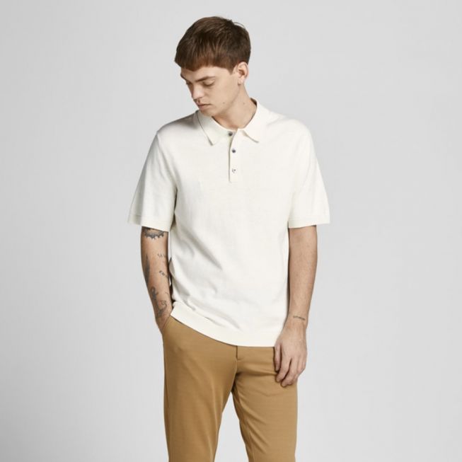 JPRBLAIGOR KNIT POLO S/S