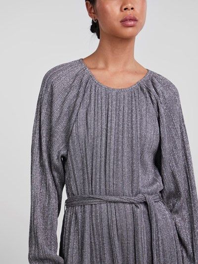 PCDALILAH NEW LS BELT DRESS