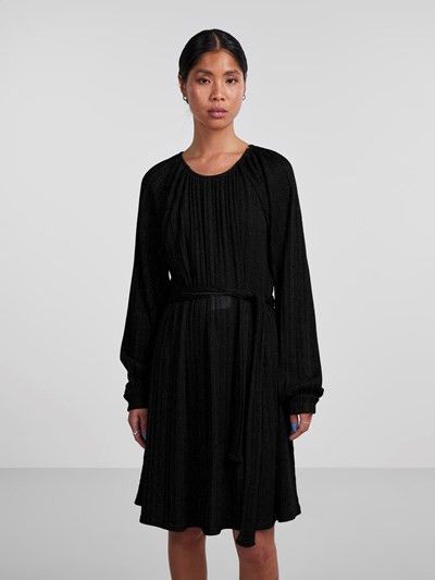 PCDALILAH NEW LS BELT DRESS