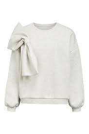 OBJCARO LS LO BOW SWEATSHIRT E DIV