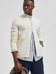 SLHRONNY LS KNIT ZIP CARDIGAN