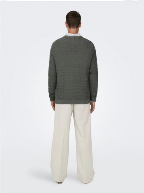 ONSKALLE REG 12 STRUC CREW KNIt