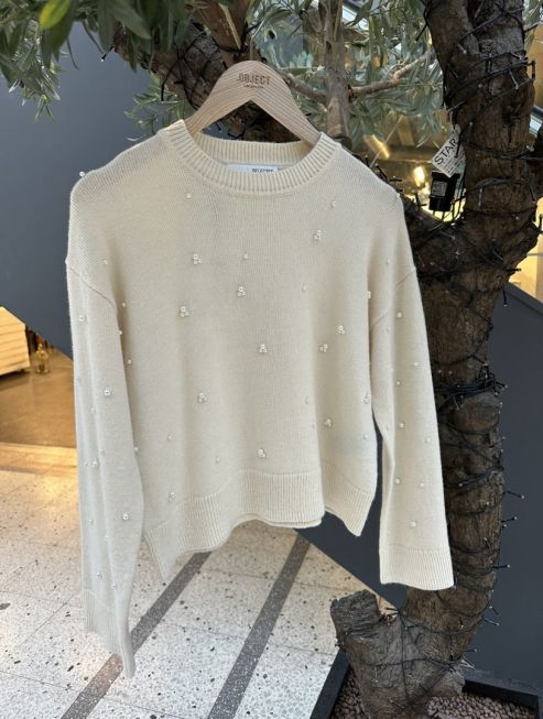SLFPHILINE LS PEARL KNIT EX