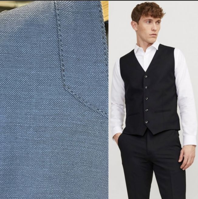 JPRSOLARIS WAISTCOAT [Blå]