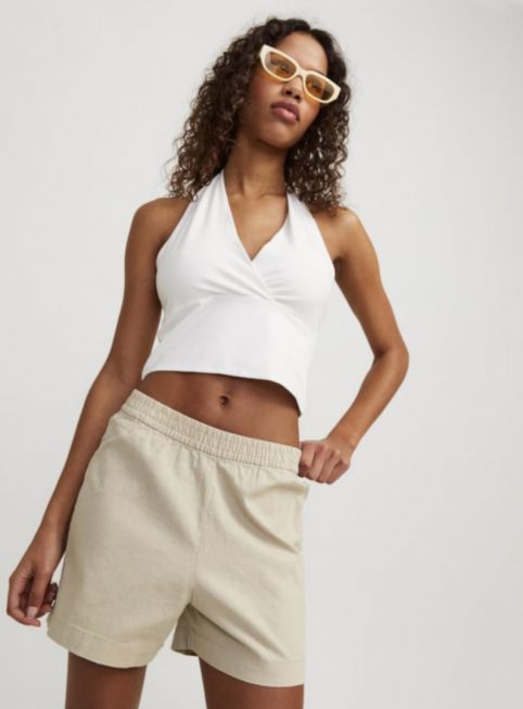 JXPOPPY LINEN HW SHORTS