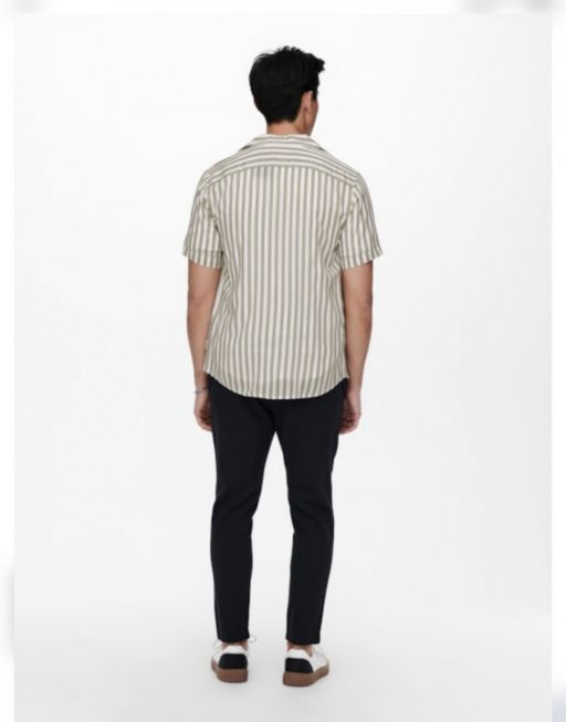 ONSWAYNE LIFE SS VISCOSE SHIRT NOOS
