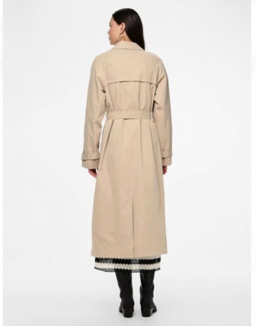 PCBILLE LONG TRENCHCOAT
