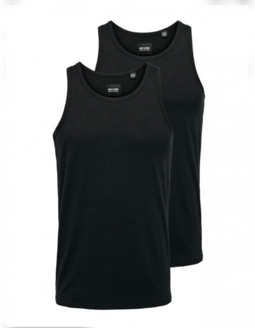 ONSTHEO REG BAMBOO TANK TOP 2-PACK NOO