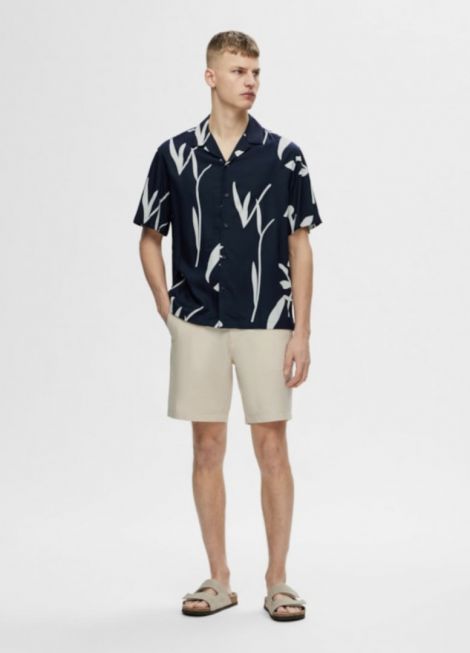 SLHRELAX-RAJESH SHIRT SS AOP