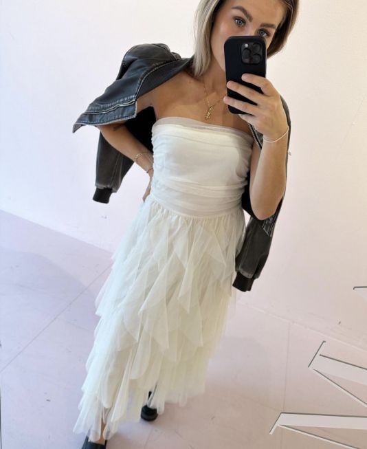 ONLSKY S/L LONG DRESS JRS