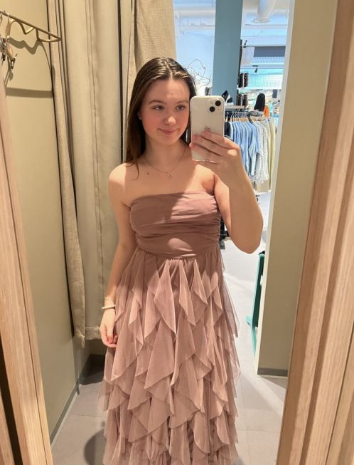 ONLSKY S/L LONG DRESS JRS