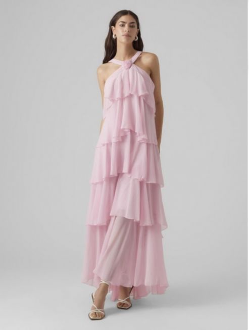 VMFELICIA SL RUFFLE MAXI DRESS