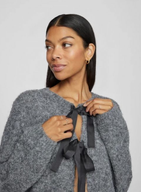 VIBOWS L/S KNIT CARDIGAN/LN