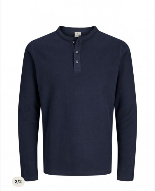 JPRBLUTYRELL LS HENLEY TEE