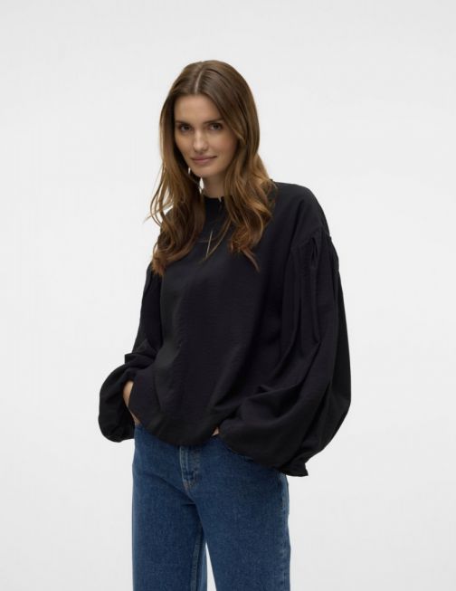 VMREILA O-NECK L/S BALLON TOP FAW EXP