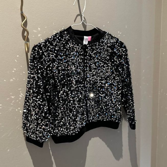 VMBELLA SEQUIN BOMBER JRS GIRL