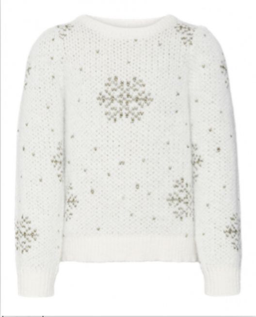 VMSNOWYFROST LS O-NEK PULL XMAS GIRL