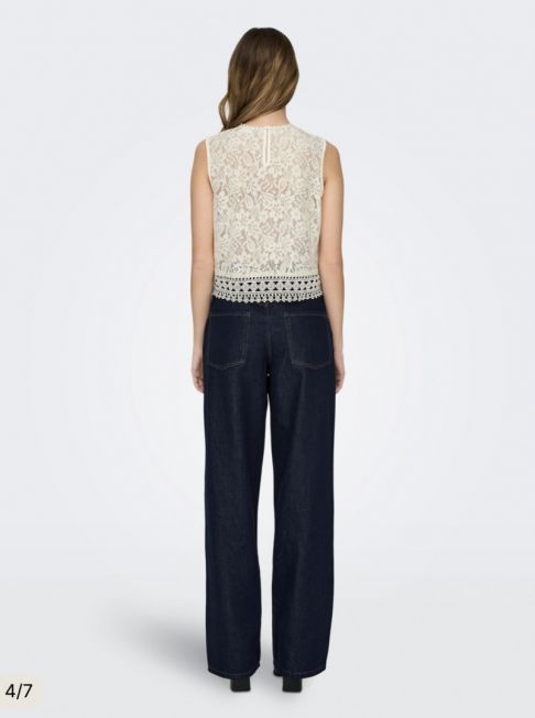 JDYMALOU S/L LACE TOP JRS