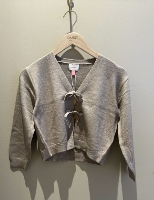 VMHOLLYKARIS BOW LS V-NECK CARDIGAN GIR