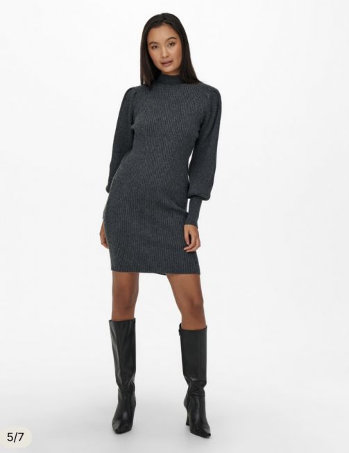 ONLKATIA L/S DRESS KNT NOOS