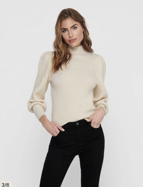 ONLKATIA L/S HIGHNECK PULLOVER KNT NOOS