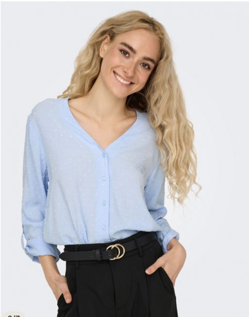 JDYDIANA LIFE 7/8 DOBBY SHIRT WVN NOOS