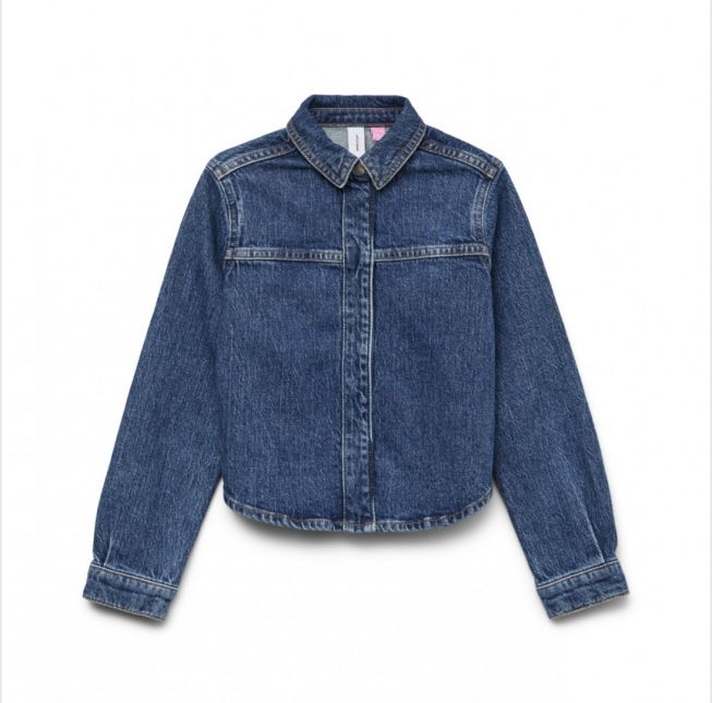 VMHAYDEN LS BOW DENIM SHIRT RA3040 GIRL