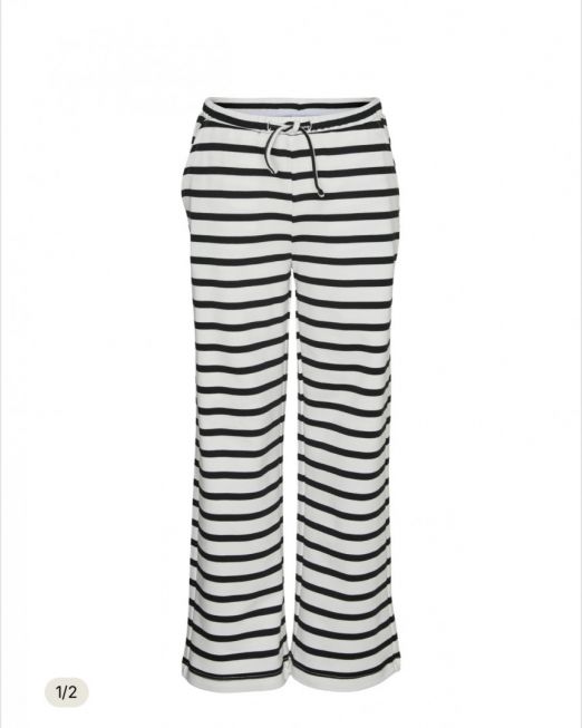 VMTALA STRIPE HW WIDE PANT JRS GIRL