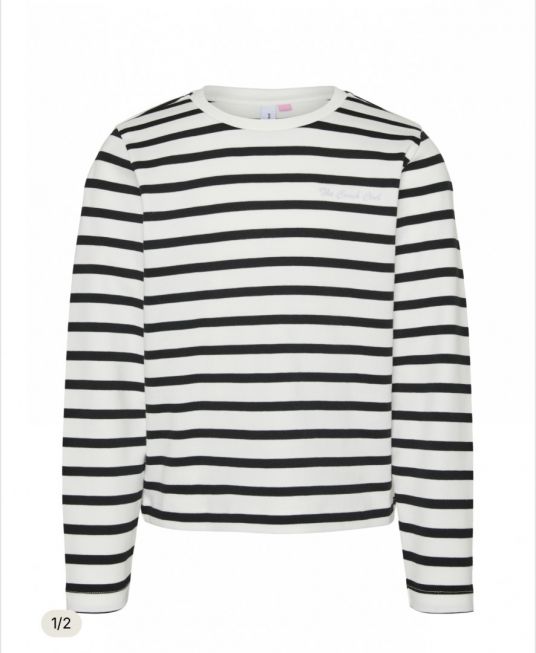 VMTALA STRIPE LS TOP JRS GIRL