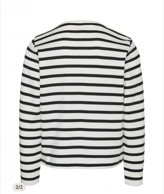 VMTALA STRIPE LS TOP JRS GIRL