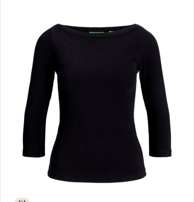 JXFIFI STR 3/4 BOATNECK TOP JRS NOOS