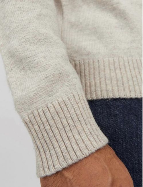 JPRCCLAMBSWOOL KNIT CREW NECK LN