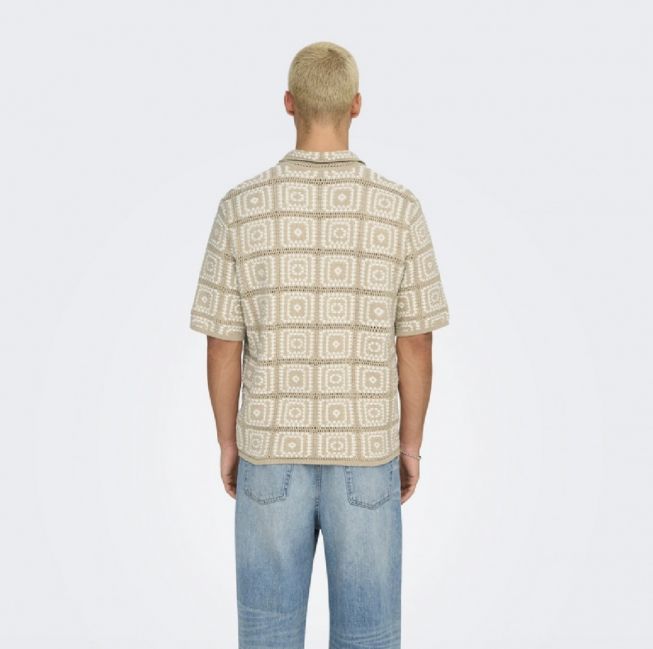 ONSBART RLX 5 SS SHIRT KNIT