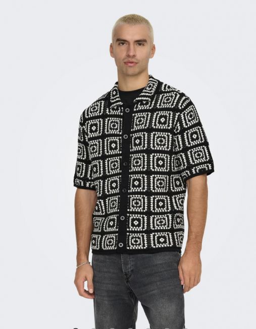 ONSBART RLX 5 SS SHIRT KNIT