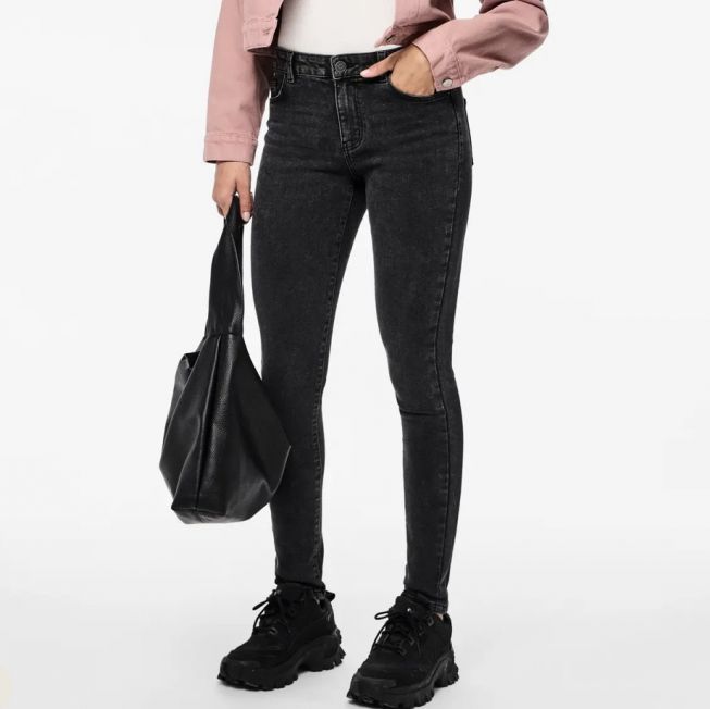 PCDANA MW SKINNY JEANS DG202 NOOS BC