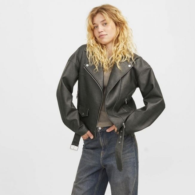 JXFRIDA WASHED BIKER JKT OTW SN
