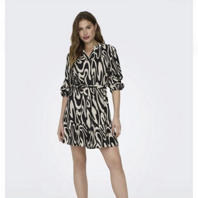 JDYCAMILLE L/S V-NECK DRESS WVN