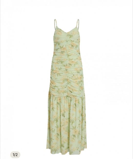 VIUMA MESH STRAP MAXI DRESS/DC/KA