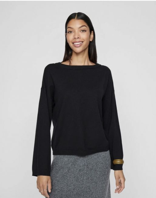 VIAMANDA L/S BOATNECK KNIT