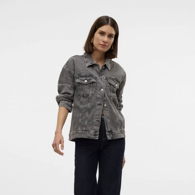 VMTESSA LS OVERSIZE DENIM JACKET GA NOOS