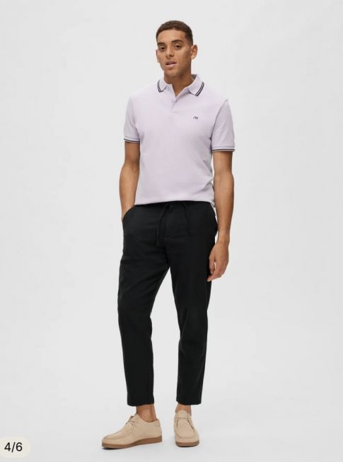 SLH172-SLIMTAPE BRODY LINEN PANT NOOS