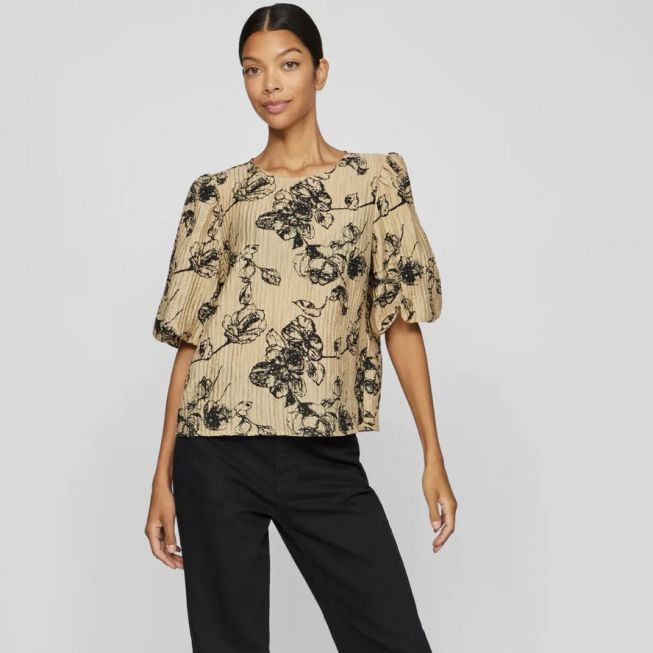 VISACHI 2/4 VOLUME SLEEVE TOP