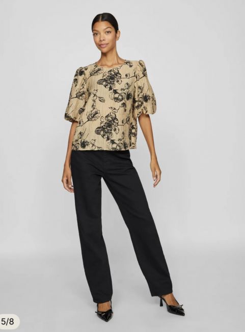 VISACHI 2/4 VOLUME SLEEVE TOP