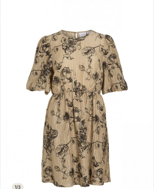 VISACHI 2/4 VOLUME SLEEVE DRESS