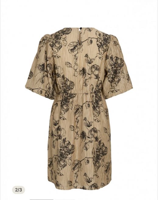 VISACHI 2/4 VOLUME SLEEVE DRESS