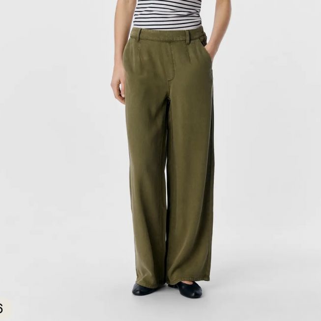 OBJFRAME LISA WIDE MW PANTS NOOS