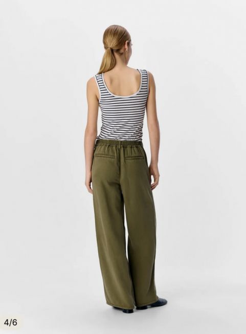 OBJFRAME LISA WIDE MW PANTS NOOS
